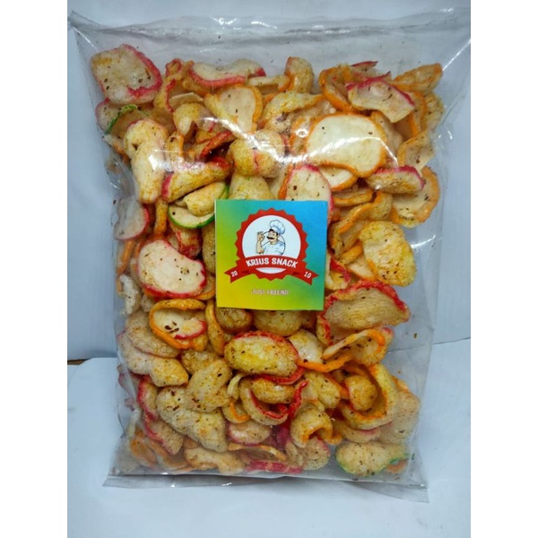 

krupuk seblak kering/seblak kering/krupuk bantet