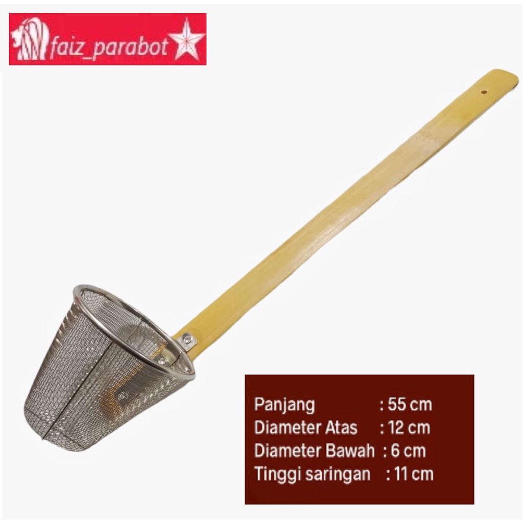 Saringan Kocokan Mie Stainless