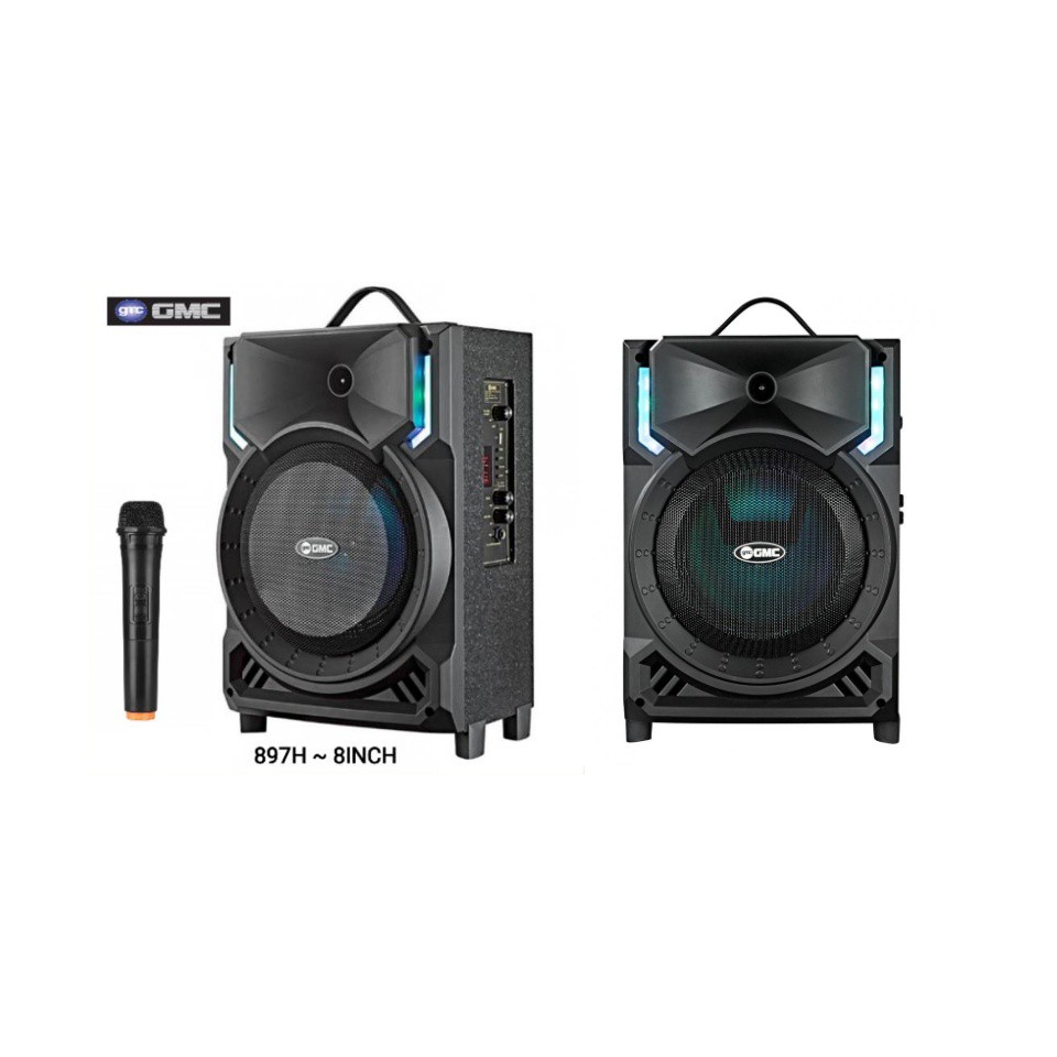 GMC 897H SPEAKER PORTABLE MULTIMEDIA WITH BLUETOOTH BISA KARAOKE