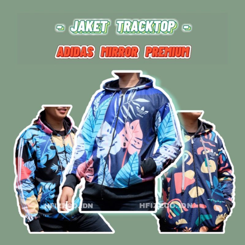 Jaket Tracktop ADIDAS MIRROR Pria Wanita Unisex ALL SIZE L XL