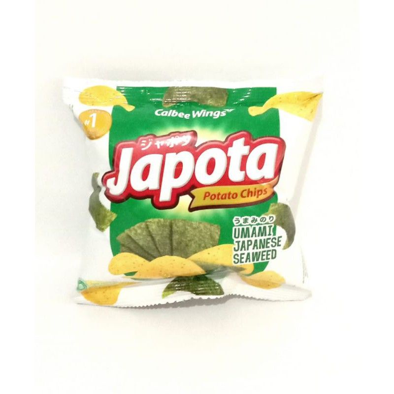 

Japota Potato Chips Umami Japanese Seaweed Kemasan Kecil