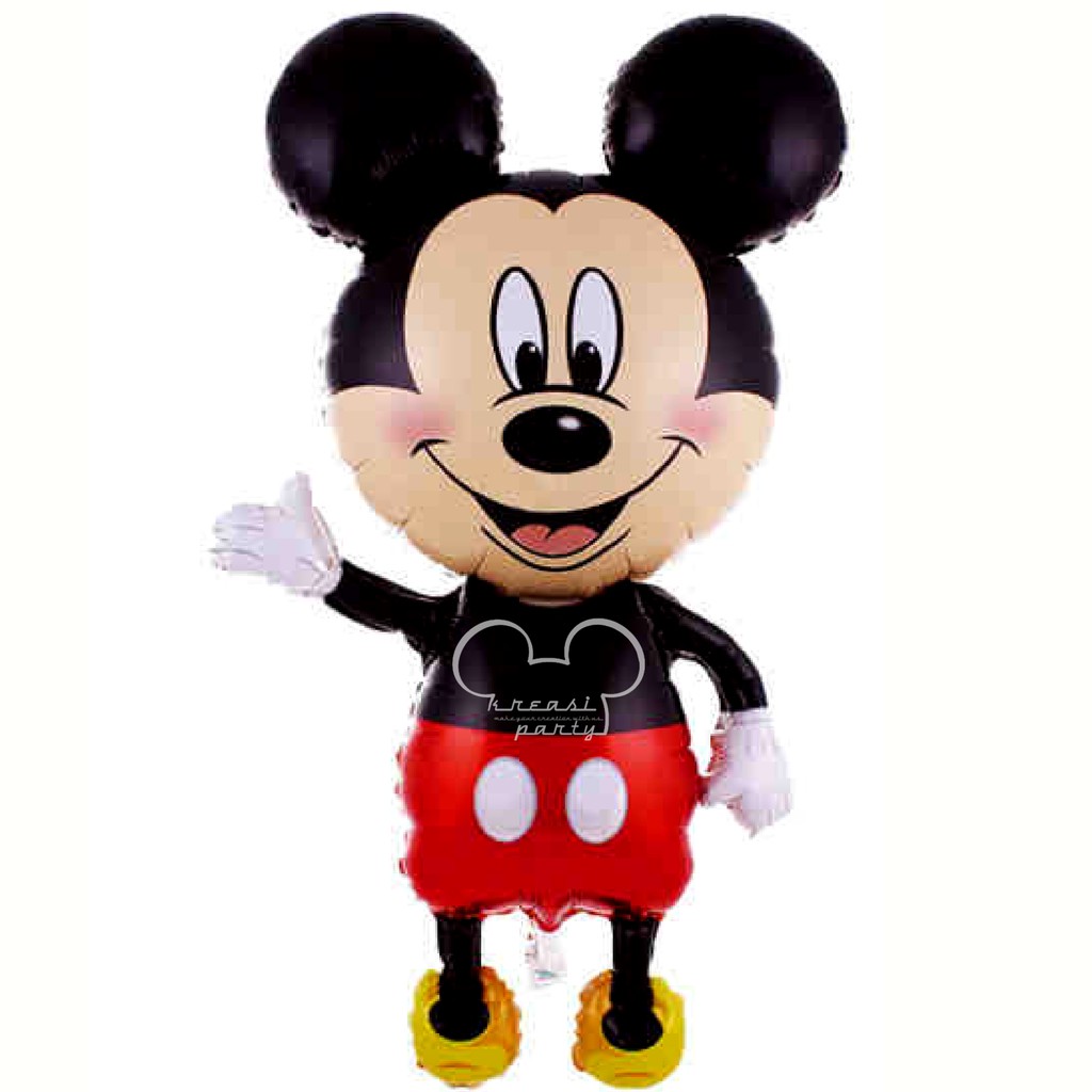 Balon Foil Mickey Mouse / Balon Karakter Mickey Mouse / Balon Mickey Mouse Jumbo