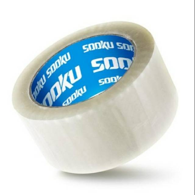 

Solasi lakban bening 2 inch sooku panjang 100 yard