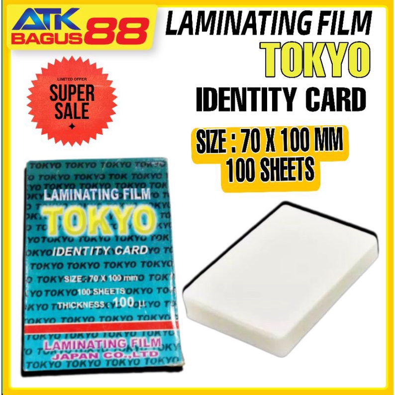 Plastik laminating 100 micron -1pack