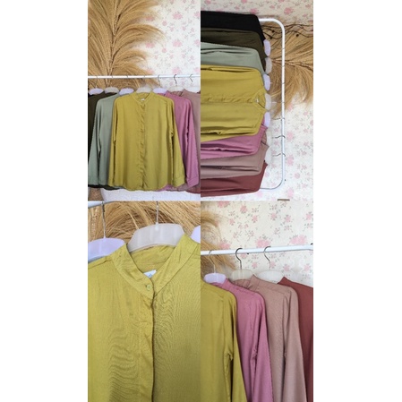 KEMEJA PAULA BASIC RAYON ADEM