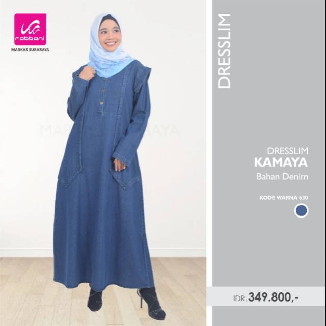DRESSLIM DENIM RABBANI KAMAYA