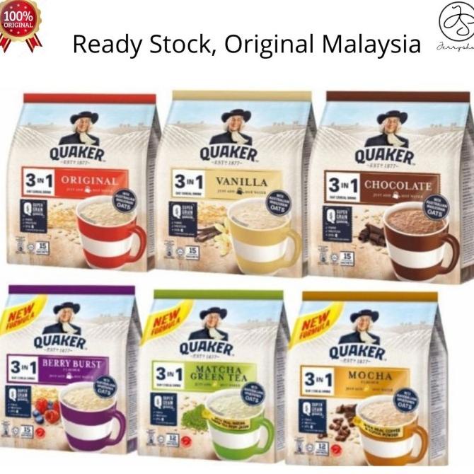 

Cuci Gudang Awal Tahun CEREAL QUAKER OAT 3 IN 1 INSTANT SEREAL OATS ALL VARIAN MALAYSIA Cuci Gudang Awal Tahun