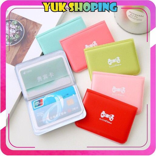 (TERBARU) Dompet kartu polos motif Mini lucu Import Lucu Card wanita HOLDER D015