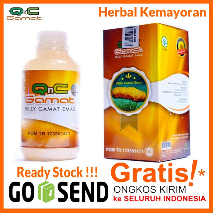 QnC Jelly Gamat  Asli Original Obat Herbal 100 Jeli 