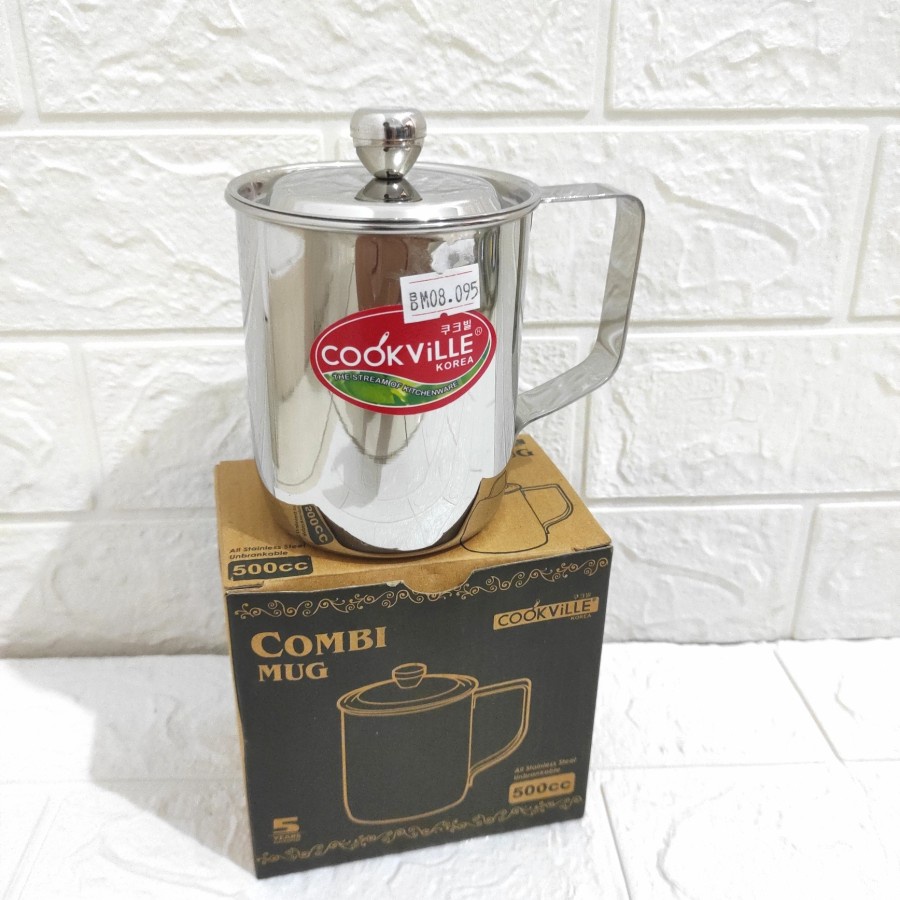 Mug Cookville korea 8 cm stainless steel