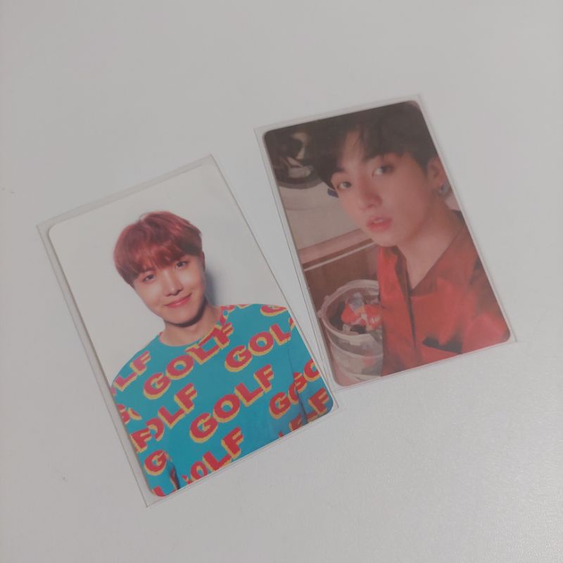 PC JUNGKOOK JK PERSONA Ver. 2 + PC JHOPE LOVE YOUR SELF Ver. V (Damage)