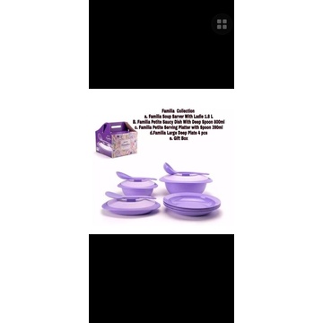 Tupperware familia collection set