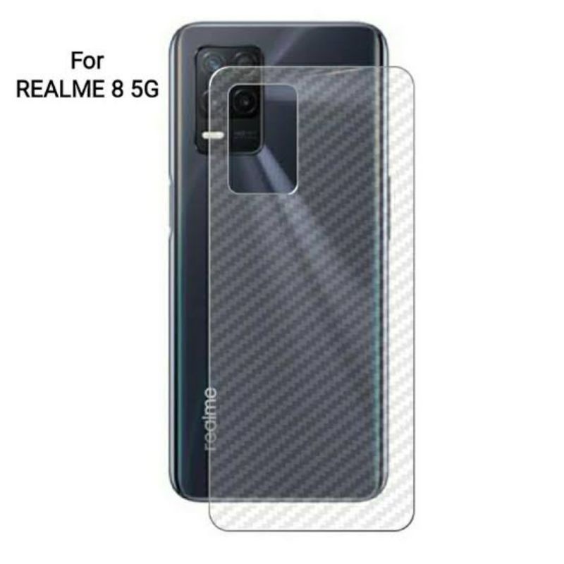 Skin Body Hp Anti Jamur Realme 7/ 8/8 5G/C20/C21/C25/C31/C35/Narzo 50/30A Clear Skin Carbon