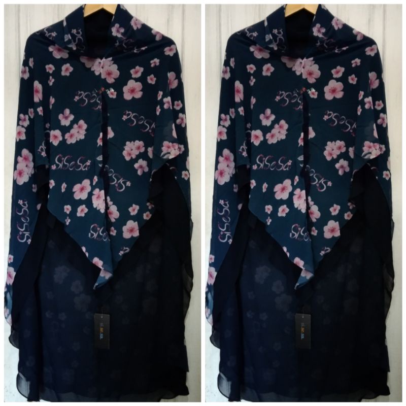 Khimar alora navy Sisesa