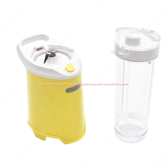 Memoo Mini Blender Yellow 0.6L Alat Pelumat Kuning Bisa Jadi Tumbler Memo Blender Listrik