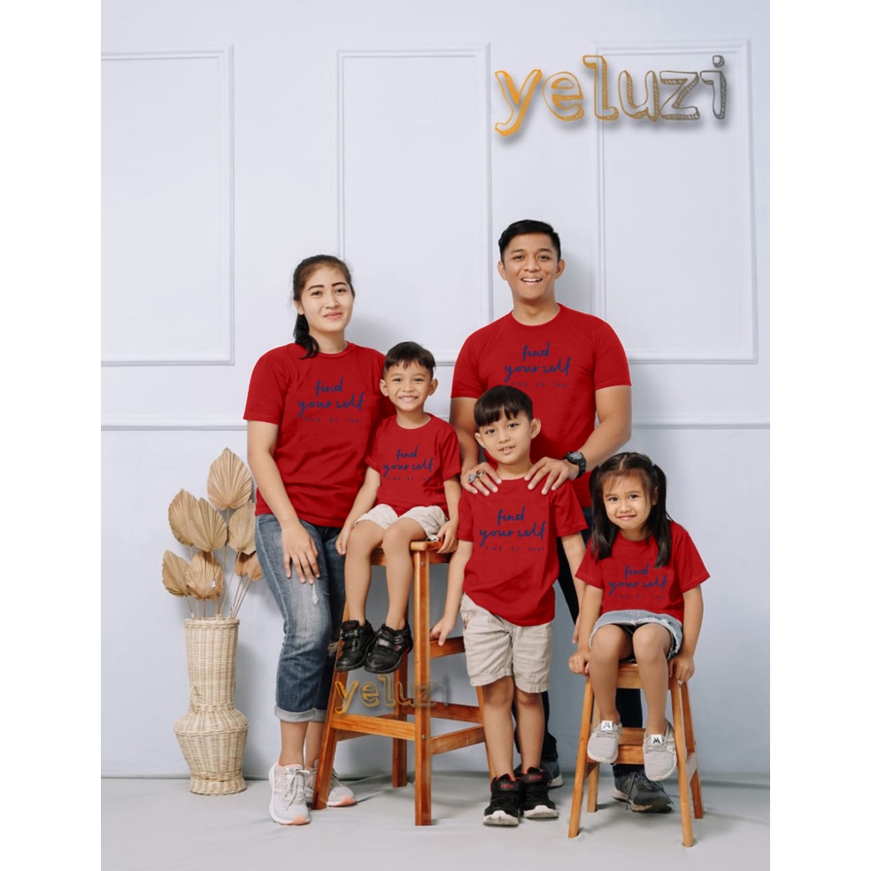 Kaos Baju pakaian atasan Distro Merah yeluzi