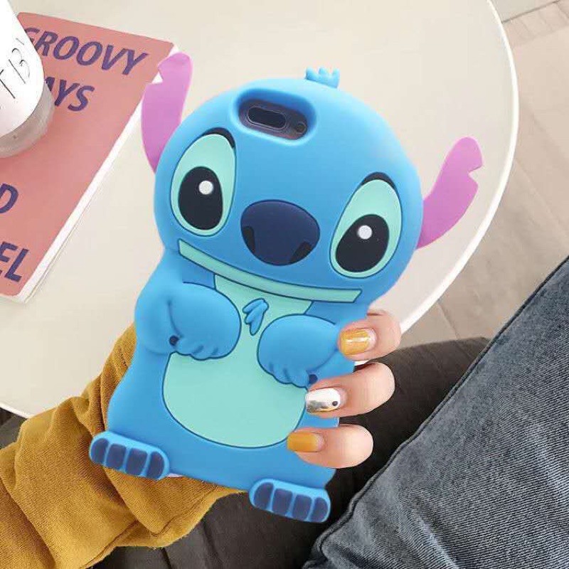 Silicon 3D Stitch For REDMI 5A  6 PRO A2 LITE 6A / NOTE 5A softcase boneka karakter lucu Silikon boneka lucu pelindung hp case tebal karet softcase lentur