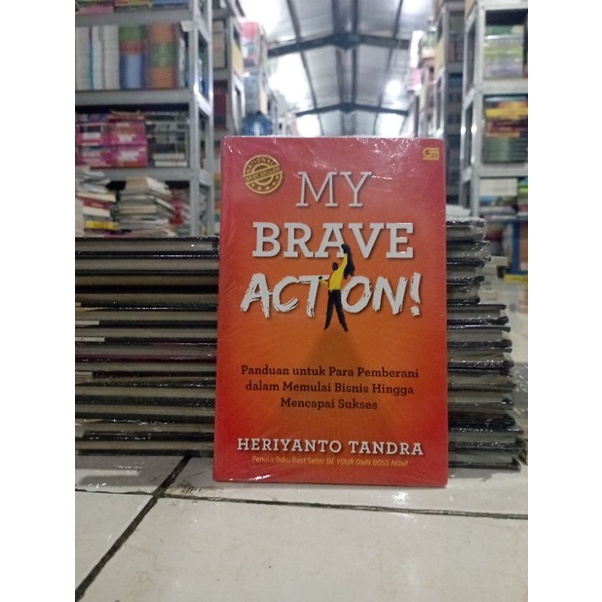 OBRAL BUKU MOTIVASI / PENGEMBANGAN DIRI / SELF IMPROVEMENT / INSPIRASI / BISNIS MODAL ORIGINAL 2-MY BRACE ACTION
