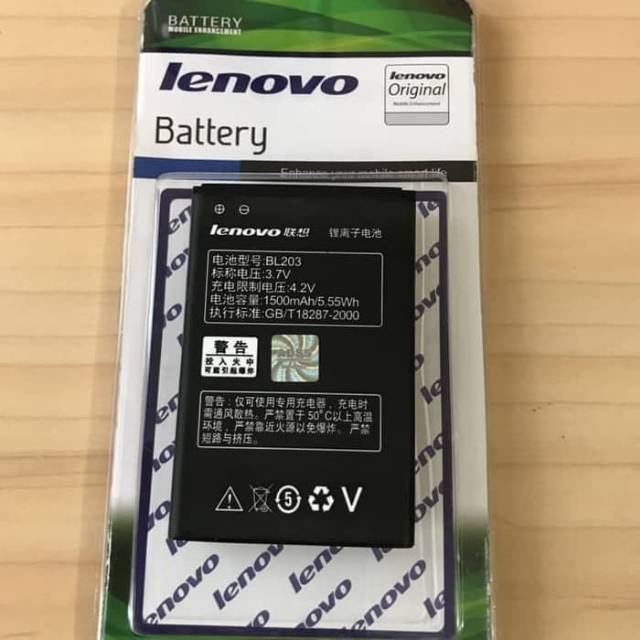 Baterai batre batrey Lenovo A369, A316 BL203 Original 100%