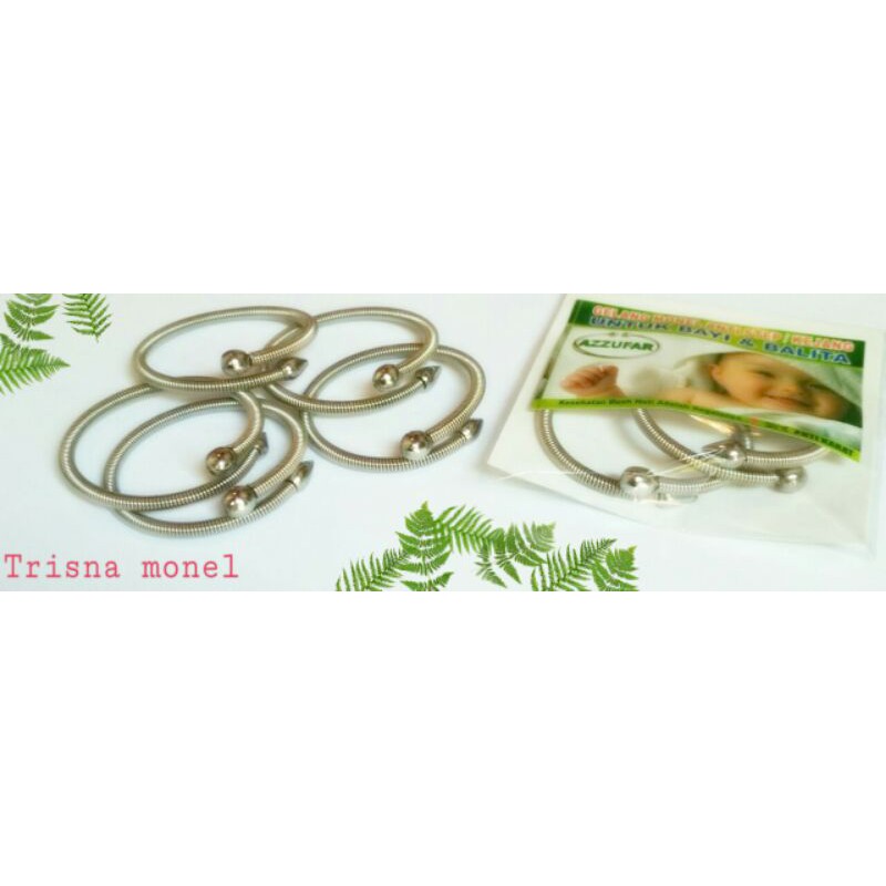 GELANG STEP ANAK BAHAN MONEL ORIGINAL