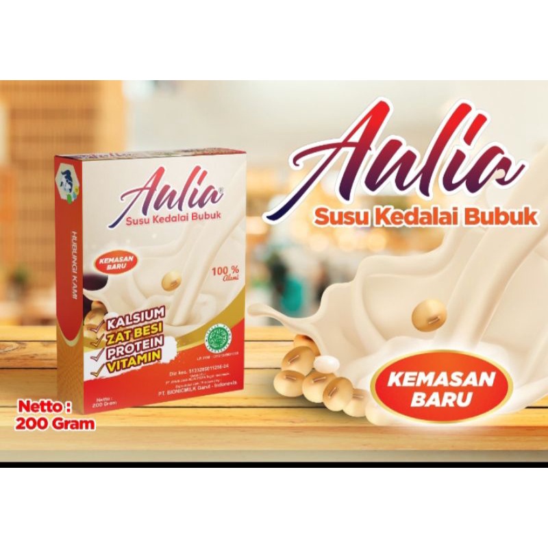 

susu kedelai/soya/susu AULIA 200gram