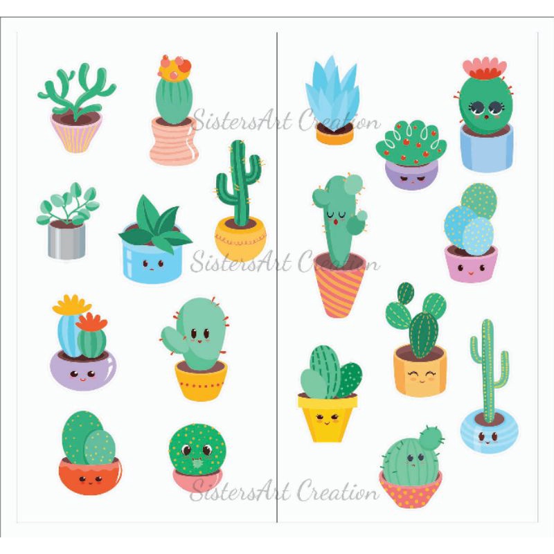 

Cutting Sticker Plant 01