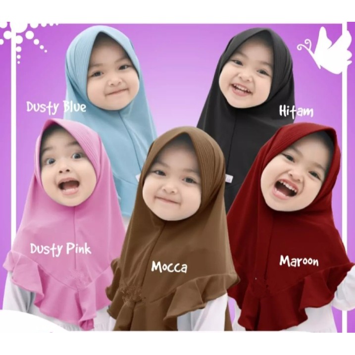 Hijab anak bayi FALISHA / kerudung anak perempuan