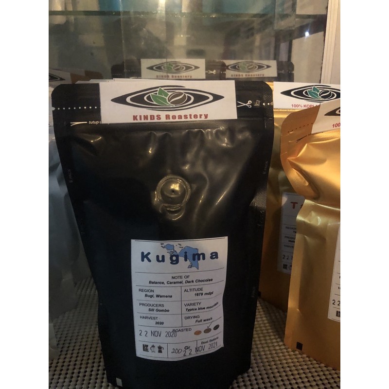 

100% Kopi Arabika Papua. Kugima (Wamena)