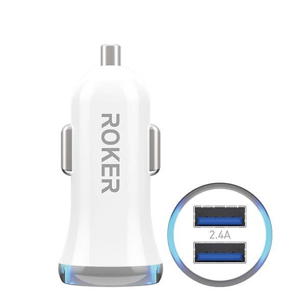 CHARGER MOBIL - SAVER MOBIL ROKER SPEED 2.4A RK-CRC6 - CAR CHARGER ROKER