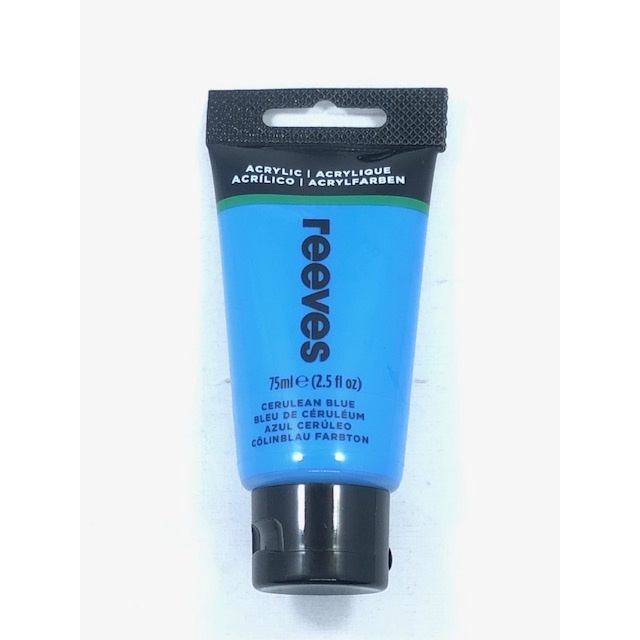 

REEVES ACRYLIC 75ML CERULEAN BLUE HUE