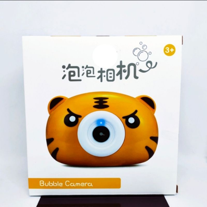 Mainan Anak Bubble Camera Electric Big + Cairan Bubble/Balon gelembung Sabun