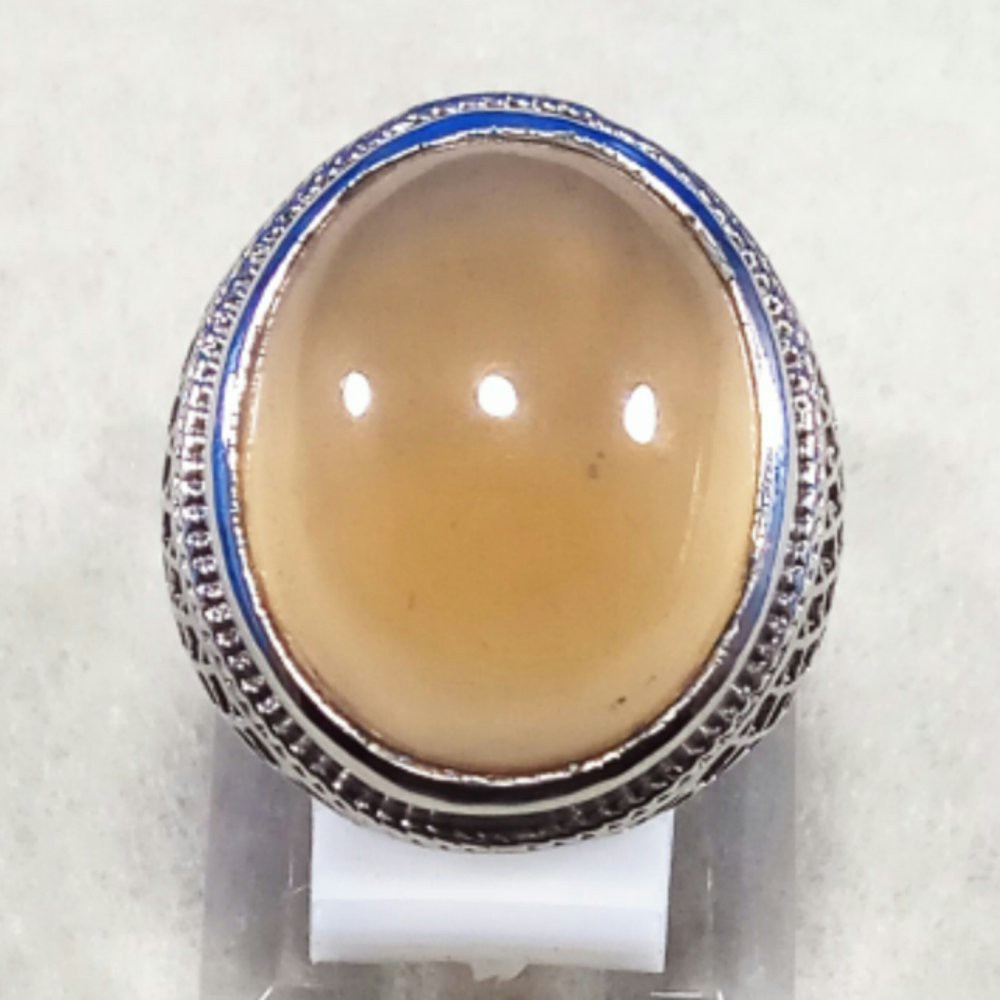 CINCIN BATU AKIK NATURAL MANNIH GAJAH INDIA JAMIN GIWANG BIG SIZE TERMURAH
