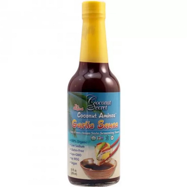 Jual Coconut Secret Coconut Aminos Garlic Sauce 296 Ml Shopee Indonesia