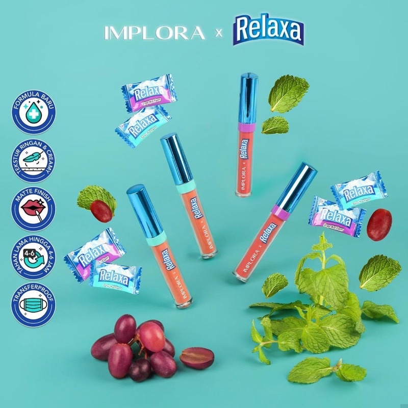 IMPLORA x Relaxa Matte Lipcream (Limited Edition)