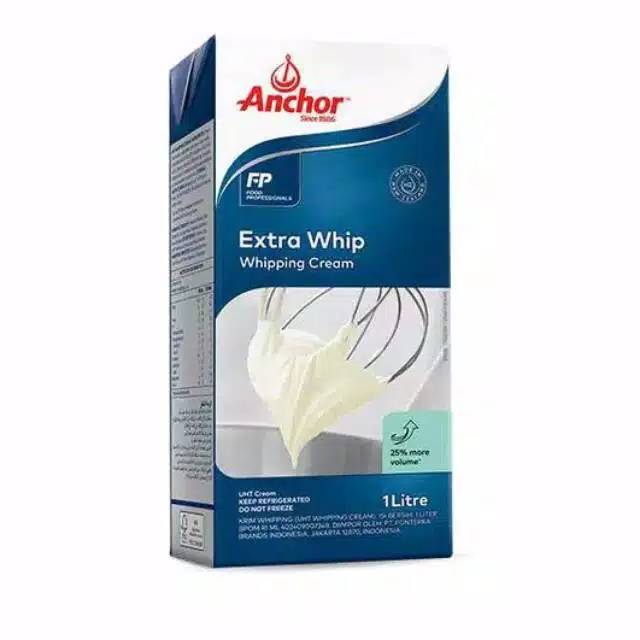 

WHIP CREAM ANCHOR 1 LITER / WHIPCREAM / WHIPPING CREAM