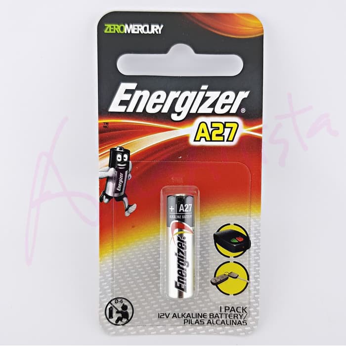 Baterai Energizer A27 12v ALKALINE Baterai