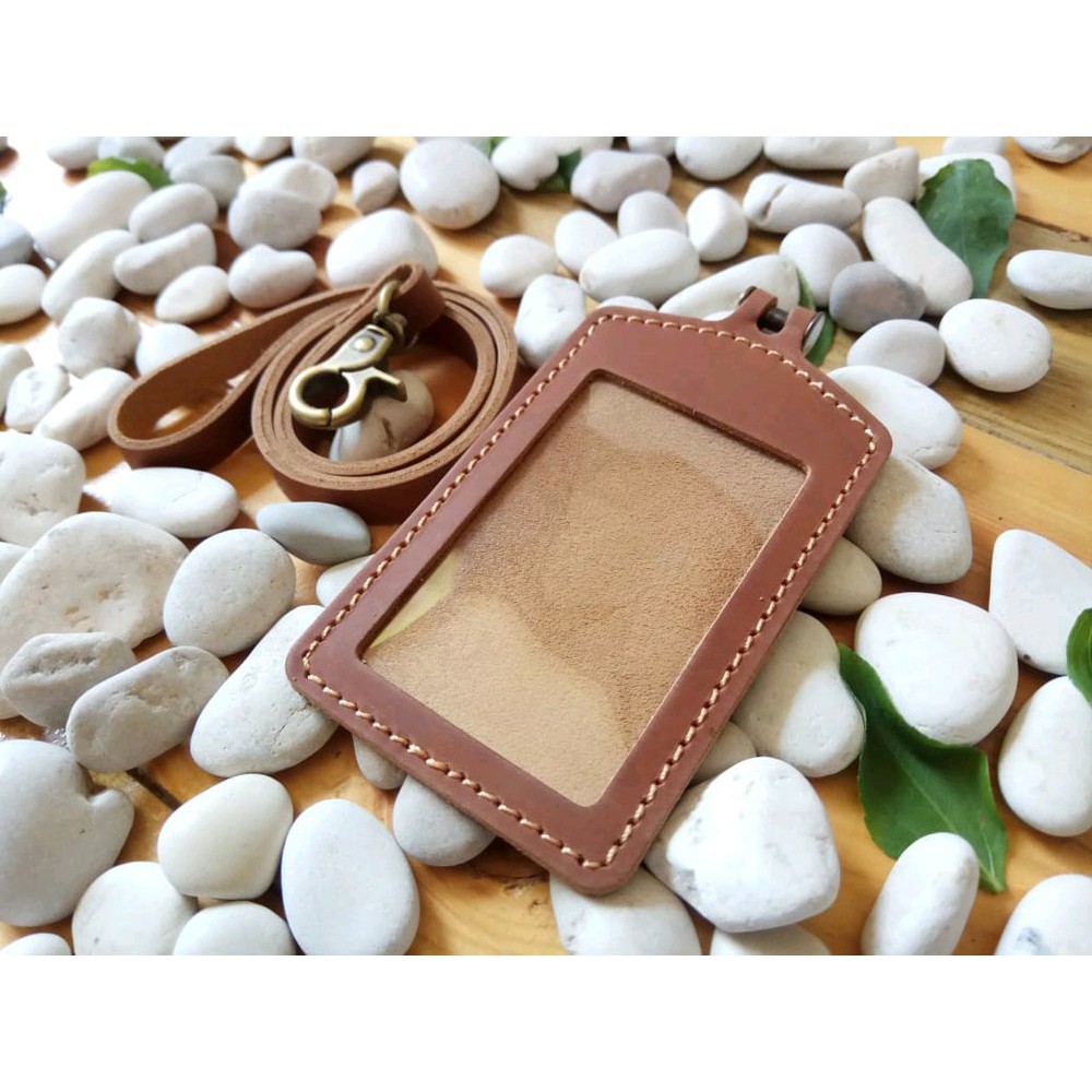 

Langsung Order id card holder kulit gantungan id card holder warna tan Berkualitas
