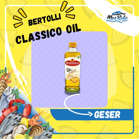

Minyak Zaitun Bertolli Classico Praktis Olive Oil Harga Murah Halal