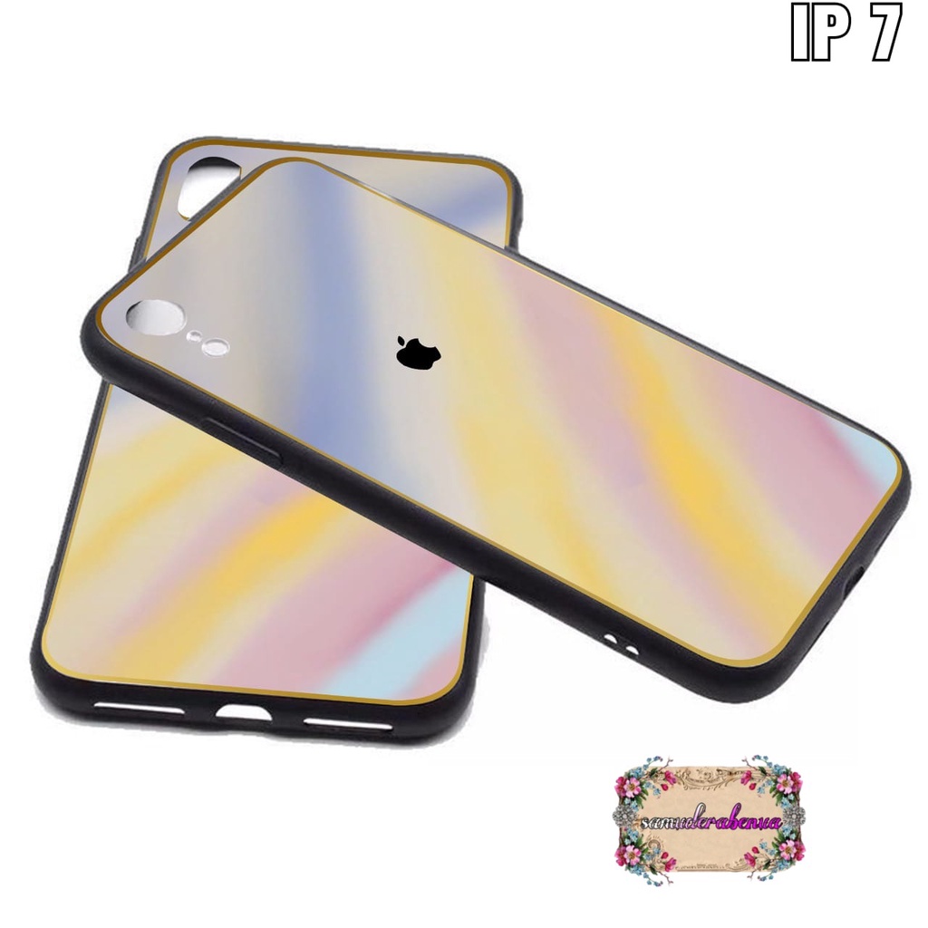 ss044 softcase rainbow ip 6 6+ 6s 7 8 x xs xr sb2818