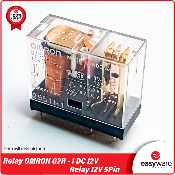 Relay Omron G2R1 G2R-1 12VDC Relay 12V