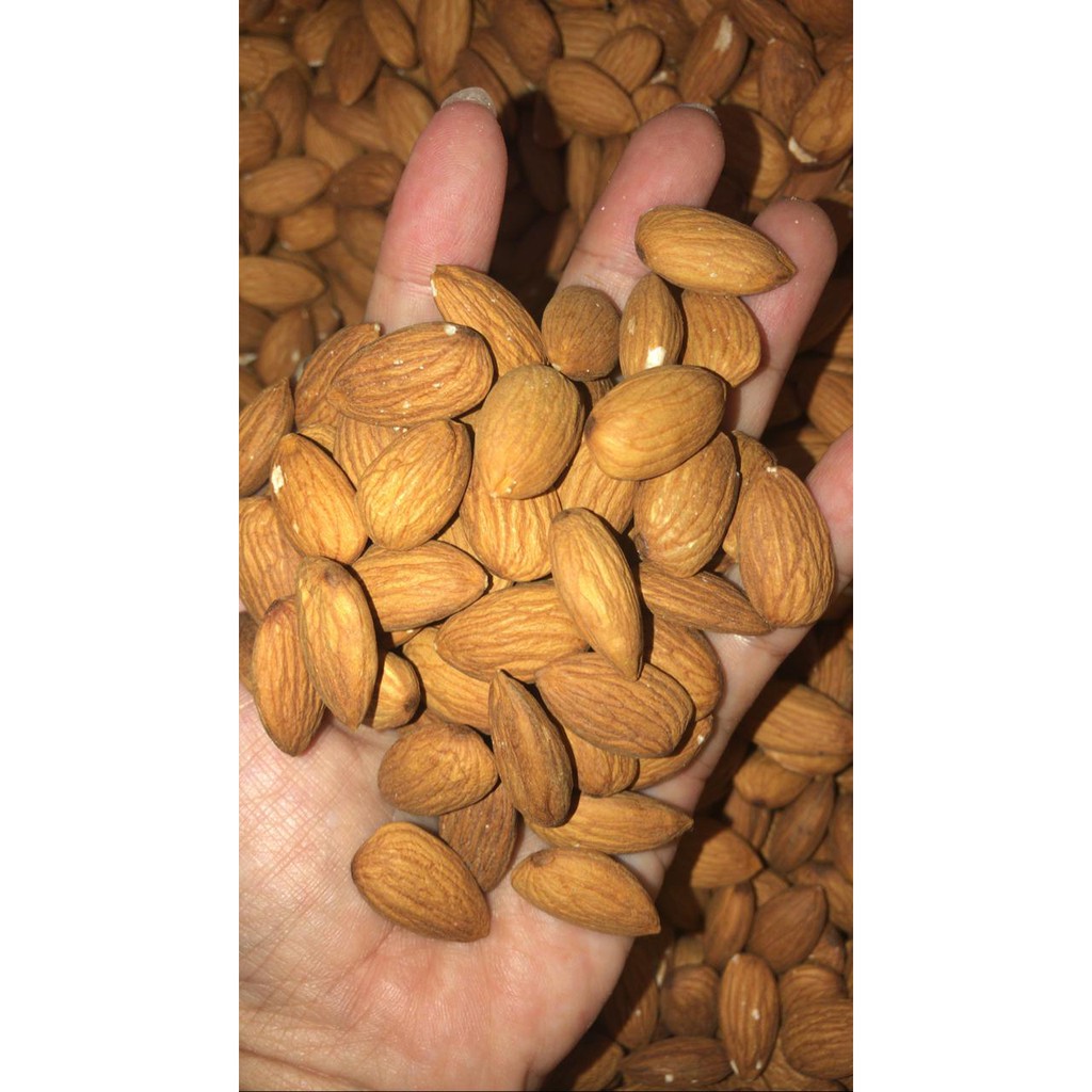 

Kacang Almond Premium Mentah Kemasan 500 gr