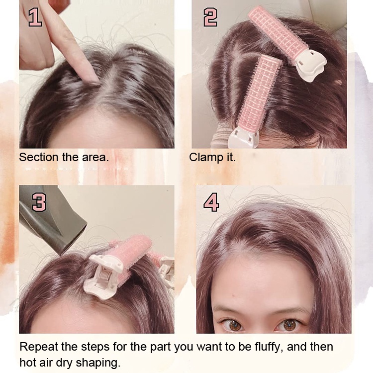 [Harga Grosir]1pc Klip Penjepit Poni Rambut Dengan Perekat/Hot Sale