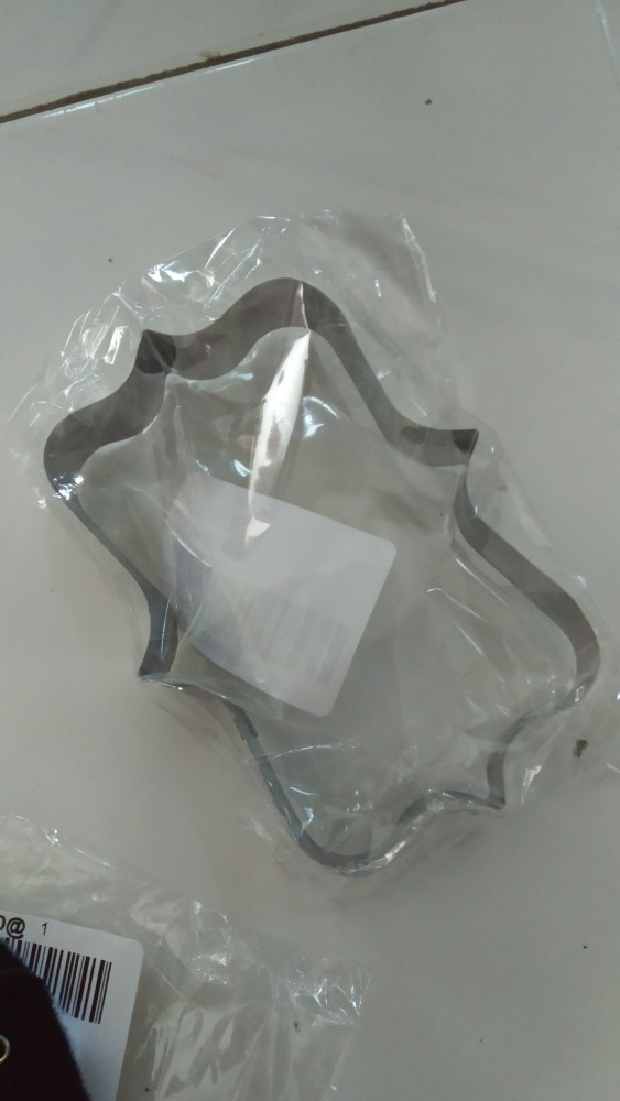 Cetakan Adonan Kue Biskuit Bentuk Bunga Bahan Stainless Steel Broxah