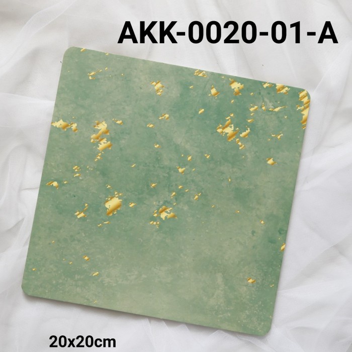 

GR-AKK-0020-01 CAKE BOARD TATAKAN ALAS KUE KOTAK 20CM MARBLE MARMER BEST SELLER