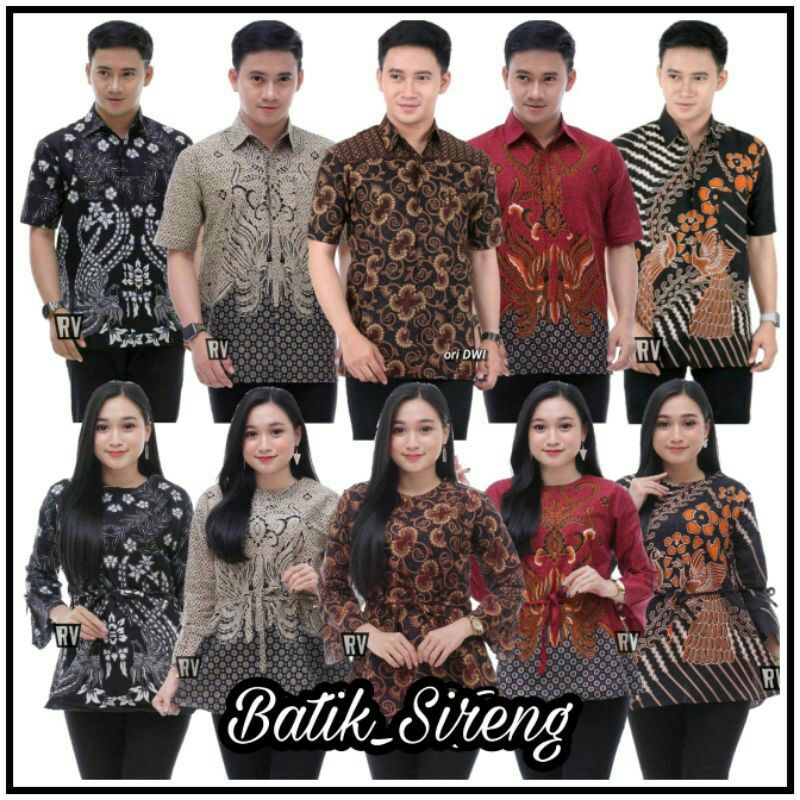 Atasan Batik Dolby Dolbi Dobby Doby Tenun Sutra Tulis Halus Katun ATBM Baron ,Sarombit Atasan