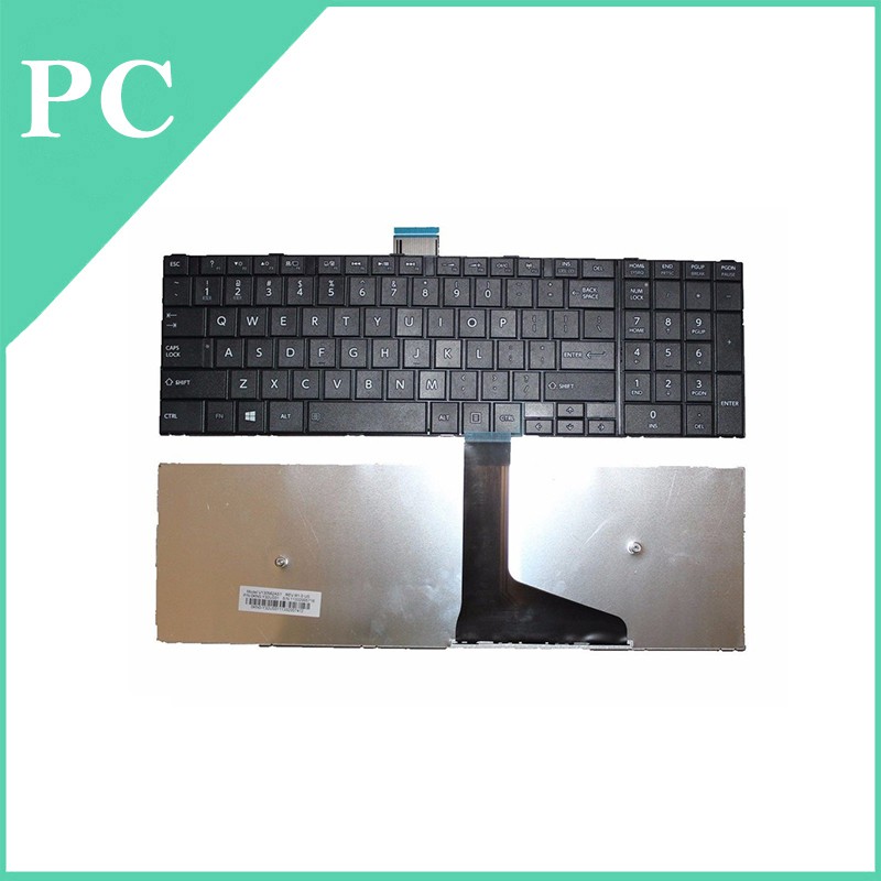 KEYBOARD TOSHIBA SATELLITE C50 C50D C55 C55D C55T