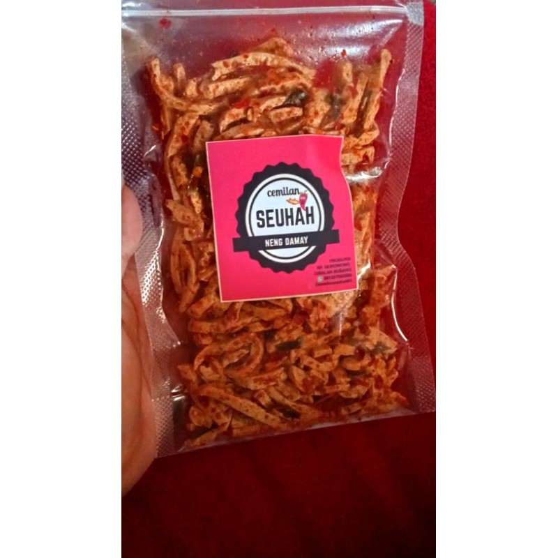 

BASRENG extra pedas /110gr /daun jeruk /cemilanseuhah