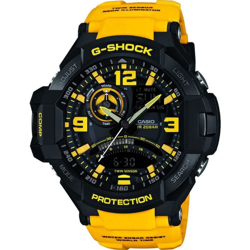 Jam Tangan Pria Merk G-Shock Type GA-1000 Original Bm Free Box Set