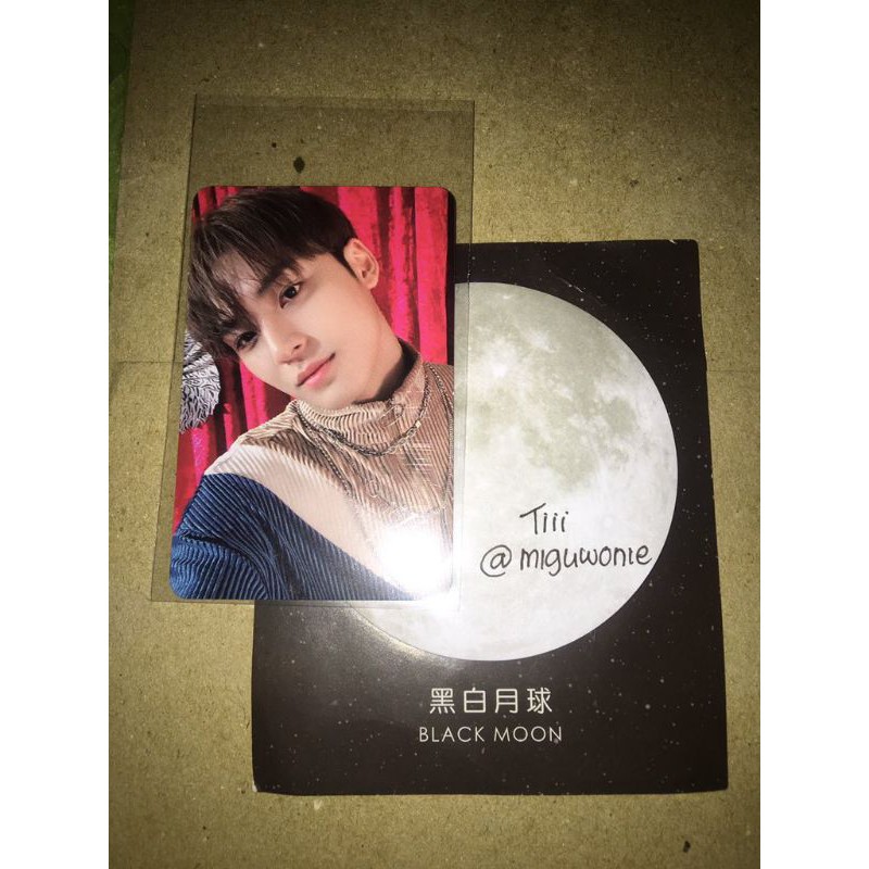 [BOOKED] pc mingyu gomagz black ver seventeen official