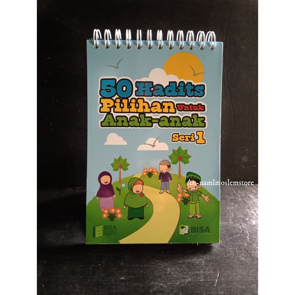

Buku Poster Kalender 50 Hadits Pilihan untuk Anak-anak Seri 1. BISA